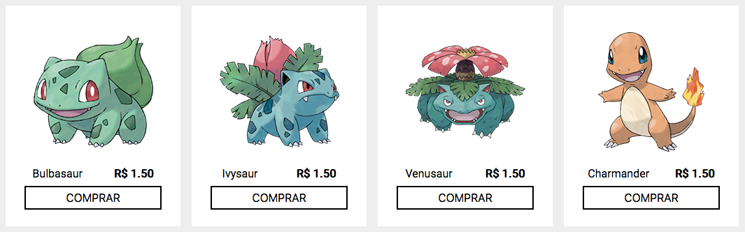 Lista de Pokemons