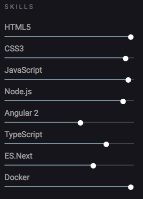 Informações sobre as Skills