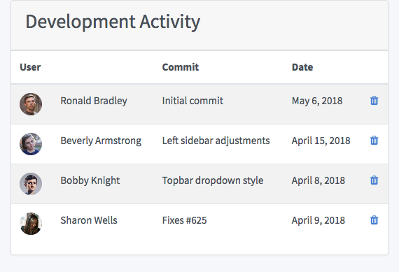 Development Activity