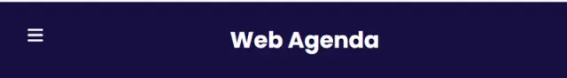 Web Agenda