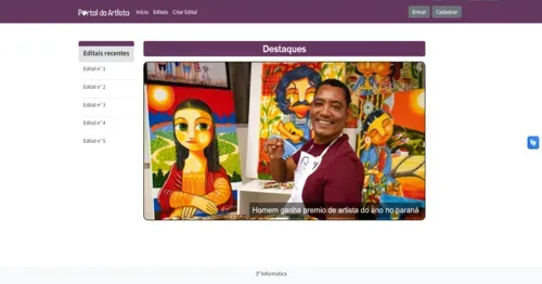 Portal dos Artistas
